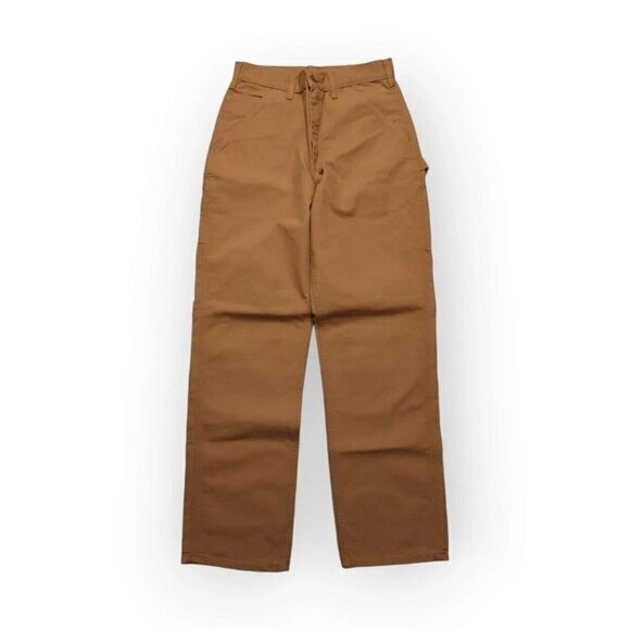 Vintage Carhartt Canvas Dungaree‎ Pants Mens 28x33 - Picture 1 of 10